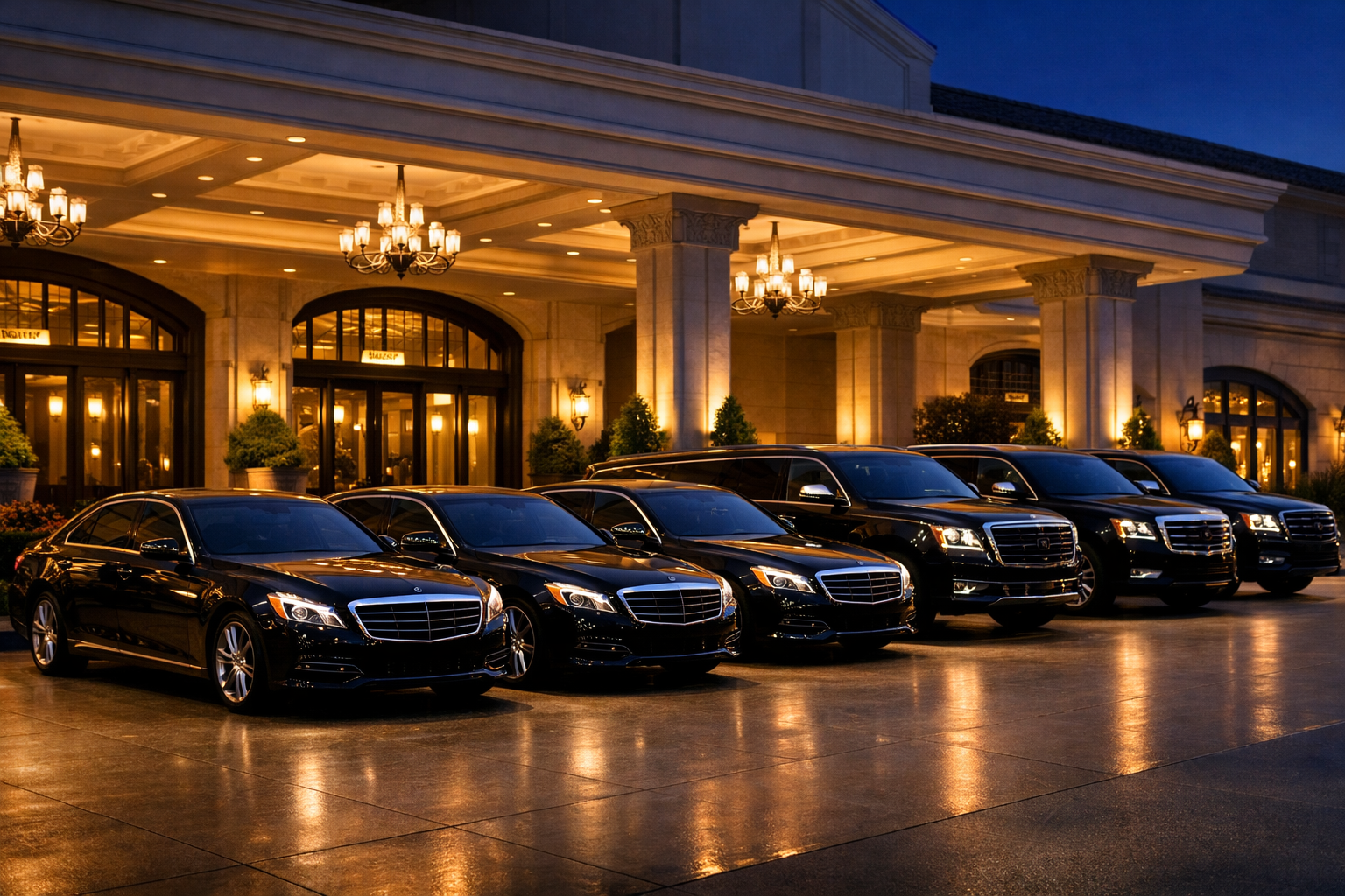 Corporate event transportation coordination