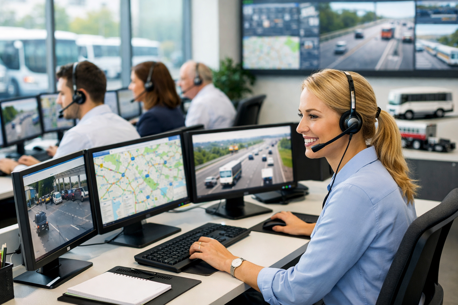 Customer support team