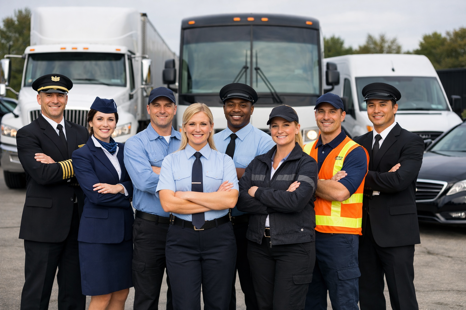 Marcou drivers and operations team